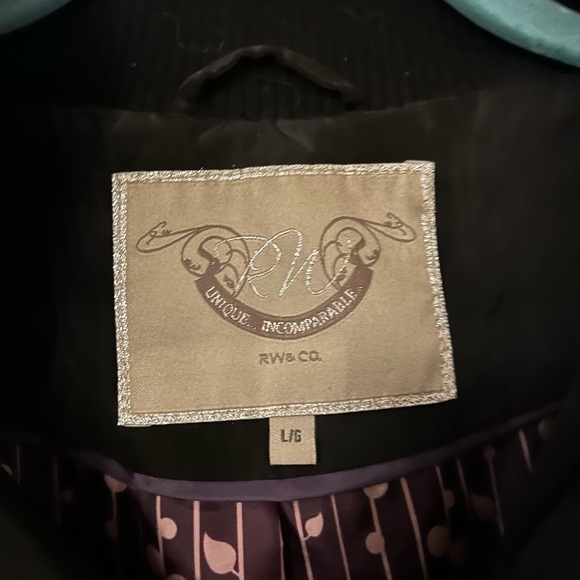π RW&co. Black jacket - Picture 2 of 2